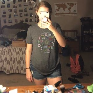 Cute graphic tee